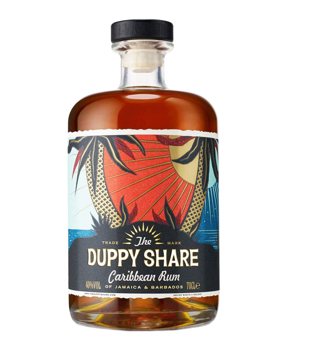 Ром Duppy Share Caribbean Golden Rum 40% 0.7 л